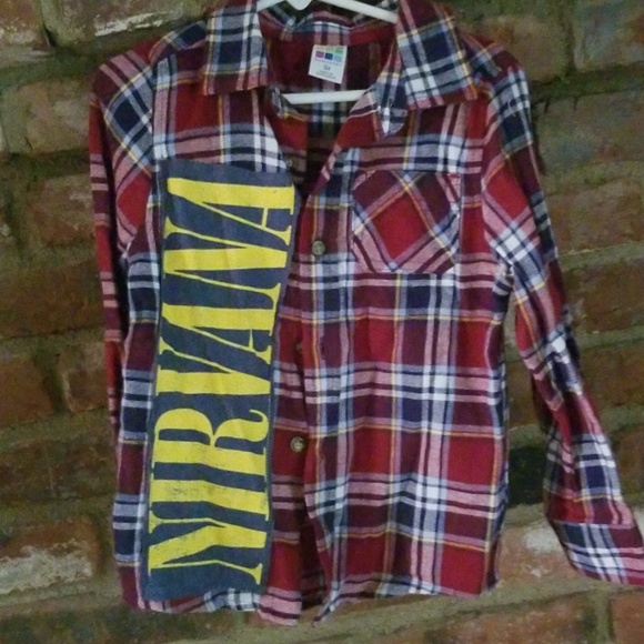 Kids Nirvana Flannel | Poshmark
